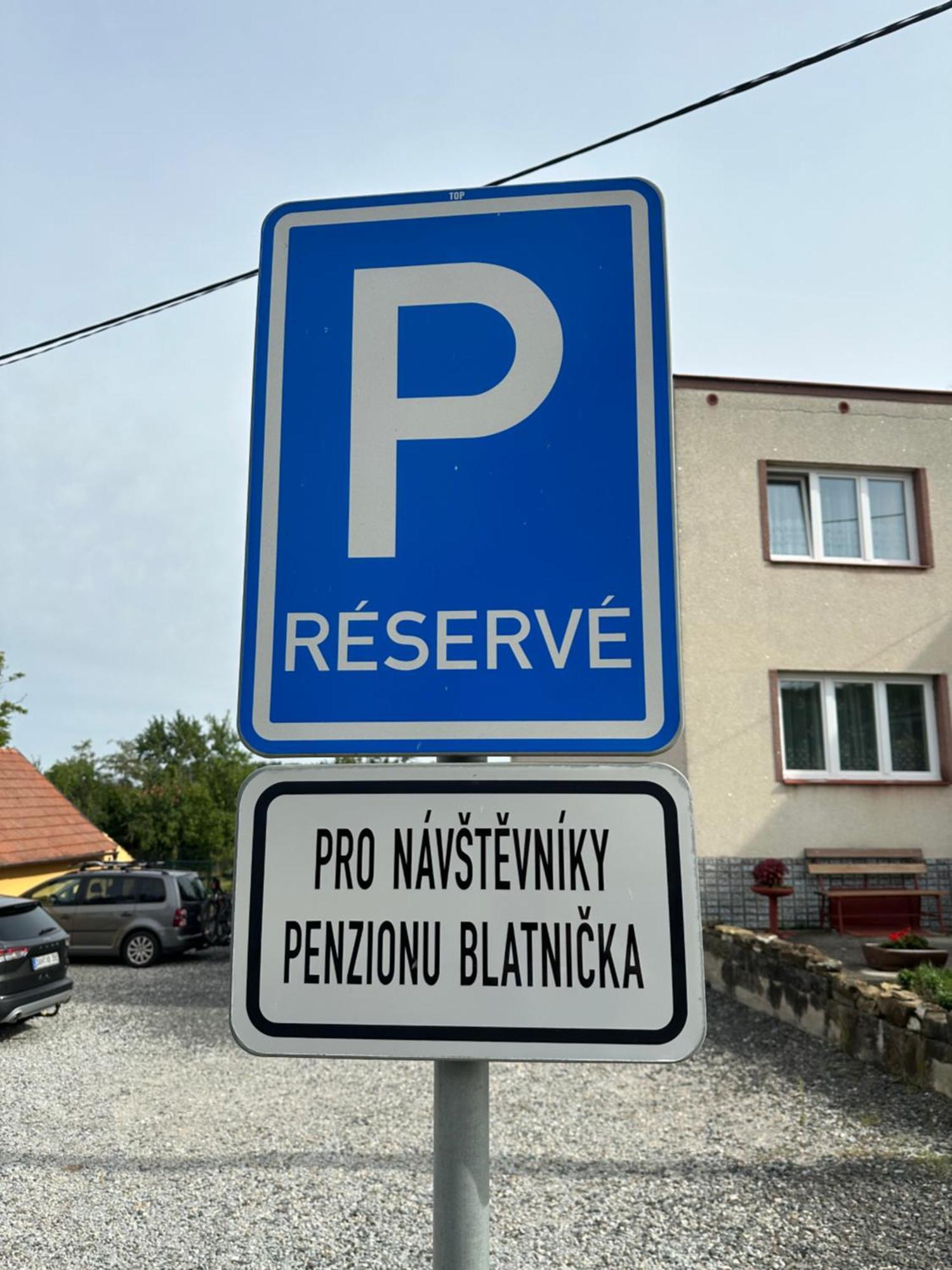Penzion Blatnička Exterior foto
